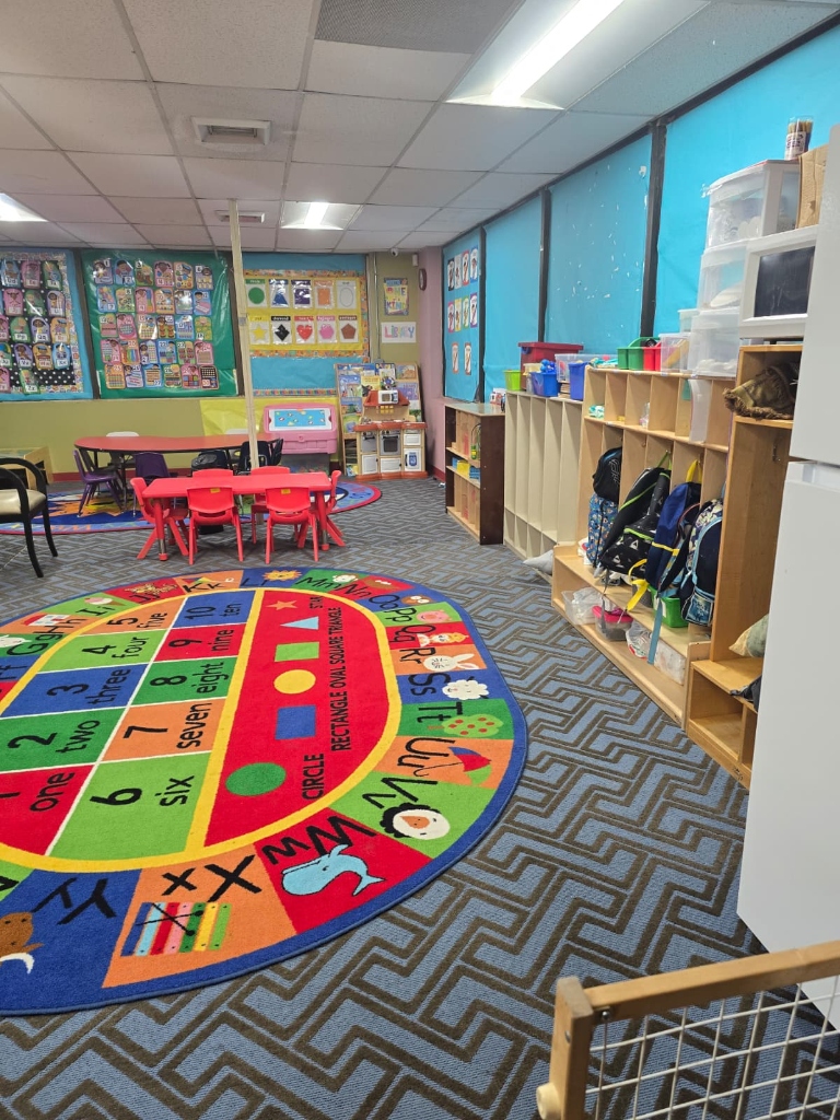 Toddler learning and play zone